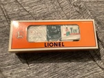Lionel Gauge 1998 Toy Fair Boxcar #6-19956. Fixed Price $20.00.