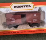 Ho Scale Mantua 1860 Penna Railroad Box Car 721-20. Fixed Price $12.00.