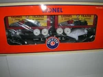 Lionel 6-29460 " Archive Collection 3460 Flat Car W/ Trailers ,lot # 22120. Fixed Price $39.95.