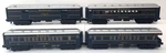 Mth Ga Wabash Rr Madison Style 4 Passenger Car Set 30-6262-B,C,D,E Ln. Fixed Price $199.99.
