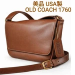 Vintage Coach Crossbody Shoulder Flap Bag Brown Glove Tanned Leather 1760 334 Us. Fixed Price $255.82.