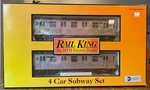 Railking Mth 30-2162-1 Mta W/pronto R-42 4-CAR Subway Set 4824/4825/4904/4905 Ln. Fixed Price $399.99.