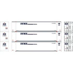 New Athearn Rtr 48' Container - Itel (3) Ho Scale. Fixed Price $44.99.