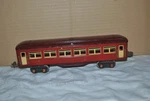 Prewar Lionel No. 1685 Passenger Car Red / Dark Gauge - Look !!!!. Fixed Price $74.79.