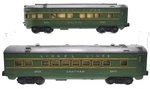 Lionel Vintage Gauge Assorted Lines Passenger Cars: 2401, 2402. Fixed Price $105.59.
