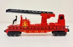 Lionel Operating Fire Car Red W/ Ladders 6-16688. Fixed Price $24.95.