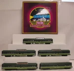 Mth 20-65238 Northern Pacific 5-CAR 70' Smooth Passenger Set Rare! Nib. Fixed Price $1199.99.