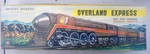 1960S Battery Op. Tin Litho Overland Express Train 3140 - Indian Logo With Box. Fixed Price $26.99.