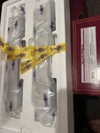 Mth Scale R40 2-CAR Subway Set Body Silver Electric 20-21143-3 Q-line. Fixed Price $350.00.