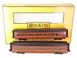 Mth 30-67297 Pennsylvania Railroad 2-CAR 60' Streamlined Sleeper/diner Ln/box. Fixed Price $199.99.