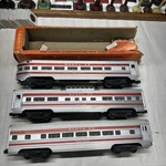 Lionel Santa Fe Passenger Car Set W/2561, 2562 And 2563 Postwar Original. Fixed Price $299.99.
