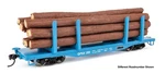 Walthers Mainline Ho 50919 Georgia Pacific Gpsx #230 45' Logging Flatcar Freight. Fixed Price $27.18.