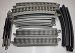 Ho Scale Train Track Lot Curve / Straight Bachmann Ez Black Gray. Fixed Price $39.99.