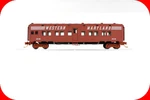 Scale ***western Maryland*** 50' Troop Sleeper #3018 --- Micro Trains 11600040. Fixed Price $18.95.