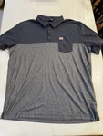 Travis Mathew Shirt Pocket Polo American Flag 1212. Fixed Price $14.99.