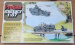 Limber Kfz 69 Krupp With 37MM Pak L/45 1/87 Scale Preiser Military 16553. Fixed Price $29.99.