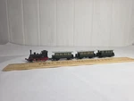 Minitrix Scale 0-6-0 Switcher Locomotive Db 3 Passenger Car Set Likenew. Fixed Price $149.95.