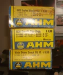 Ho. Vintage. Ahm/rivarossi. B&o Passenger Cars. Lot Of 3. Fixed Price $40.00.