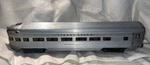 Lionel 2531 Vintage Lines Silver Streamline Passenger Coach. Fixed Price $45.00.