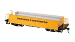 Bachmann 26032 Gondola Style Excursion Car Durango & Silverton Yellow ON30 Scale. Fixed Price $41.99.