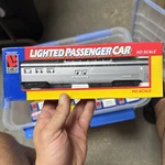 Life-like Ohio 8093 B&o Lighted Diner Car Sunlight Train. Fixed Price $30.00.