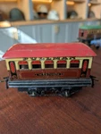 Vintage Gauge Hornby Tinplate Railway Passenger Coach Pullman Marjorie Model. Fixed Price $9.00.