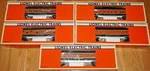 Lionel O-gauge Tca Aluminum Body Passenger Set 1995-1999 Nib. Fixed Price $329.99.