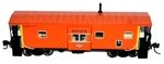 New Walthers Proto Ho Scale Milwaukee Road Steel Bay Window Caboose (992216). Fixed Price $34.28.