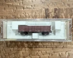Mtl Pacific Coast Gondola #1075 Micro-trains Line 15202 NN3 Scale Z Gauge. Fixed Price $35.00.