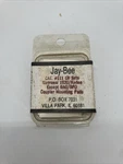 Jay-bee # 111 Coupler Mounting Pads, Rivarossi 1920 Cars, 3 Sets, Nos Ho Scale. Fixed Price $7.95.