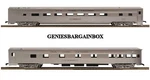 Ho Scale New York Central Corrugated Side 2 Car Pass. Set Ihc 47891-47893. Fixed Price $69.90.