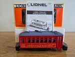 6-18419 Scale Lionelville Electric Trolley Die Cast. Fixed Price $88.00.
