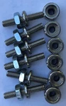 Lionel T-159 Binding Post And T-160 Nuts For Zw,kw,rw,sw,tw,z,v. Fixed Price $11.99.