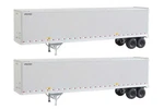 Walthers Scenemaster Ho 45' Stoughton Trailer 2-PACK Assembled United 949-2212. Fixed Price $43.98.