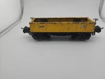 Lionel Trains Gauge Prewar 2652 Yellow Gondola With Electric Box Couplers. Fixed Price $35.00.