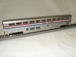 Kato Ho 35-6051 Amtrak Superliner Coach Phase Iii #34000 W/lights. Fixed Price $140.00.