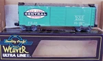 Weaver Scale Ultra Line Nyc New York Central 40' Ps 1 Boxcar 3 Rail Nos. Fixed Price $52.00.