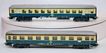 DM347-1 #2X Rklin H0 Ac Sheet Metal D-train Passenger Car Db 4111 4112. Fixed Price $89.99.