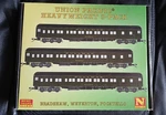 Micro-trains N-scale U.p. Pullman 12-1 Heavy Weight Sleeper 3-CAR Pack New. Fixed Price $98.00.