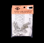 Cape Line Models Ho Scale 4 Wheel Passenger Trucks, Kit T-53, 1 Pair. Fixed Price $19.80.