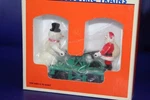 Lionel 6-18422 Christmas Santa Snowman Motorized Handcar New In Box. Fixed Price $37.62.