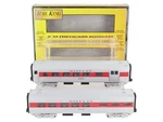 Mth 30-6014 Santa Fe O-27 Streamlined Combine/diner Passenger (set Of 2). Fixed Price $96.99.