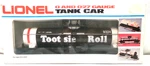 Gauge Lionel 6-9324 Tootsie Roll Tank Car Original Box (lot 6632). Fixed Price $45.00.