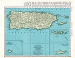 Vintage Puerto Rico Map 1942 Atlas Of Gallery Wall Decor 2664. Fixed Price $27.50.