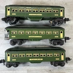 Lionel Prewar Gauge Lighted 2640 2641 Passenger Cars Wired Lot 3 Pullman. Fixed Price $149.98.