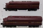 Lionel 6-8970 Gauge Pennsylvania F3 Tuscan Aa Diesel Locomotive Set Ex. Fixed Price $207.73.