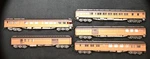 Rivarossi Ho Scale Milwaukee Road Heavyweight Passenger 5 Car Lot West Germany. Fixed Price $119.50.
