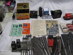 Lionel & Marx Track Switches/cars/misc Parts, 3 Transformers, Instructions. Fixed Price $75.00.
