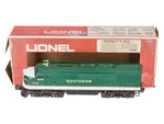 Lionel 6-8566 Gauge Southern F-3 Diesel Locomotive/box. Fixed Price $105.63.