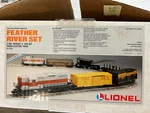 Lionel 6-11733#1 Feather River Set W.P.(6-18820) MOTORS-6-CAR Freight Lk/n. Fixed Price $345.85.